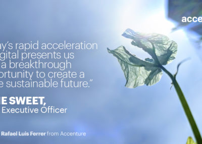 Accenture Sets 3 New Sustainability Goals, Will Achieve Net Zero Emissions by 2025